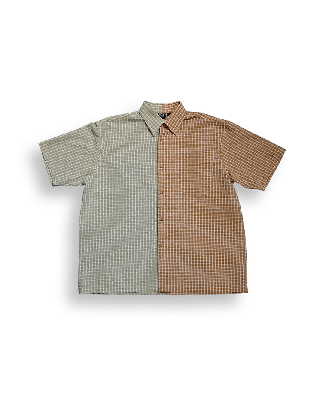 HALF & HALF PLAID