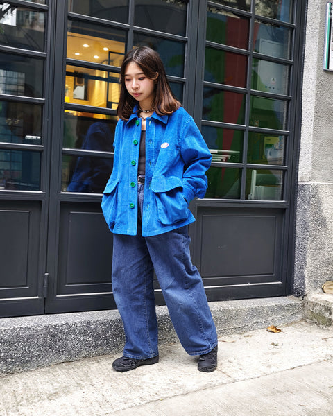 [MADE TO ORDER] BLUE CORDUROY