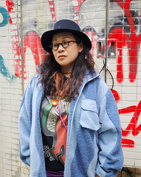 [MADE TO ORDER] BLUE WAVE PATCHED