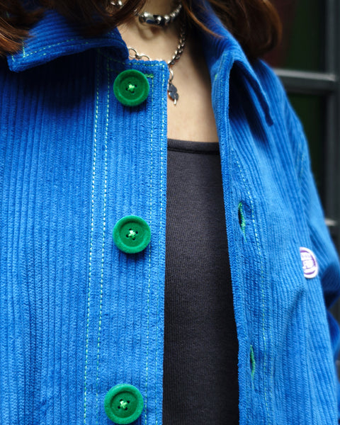 [MADE TO ORDER] BLUE CORDUROY