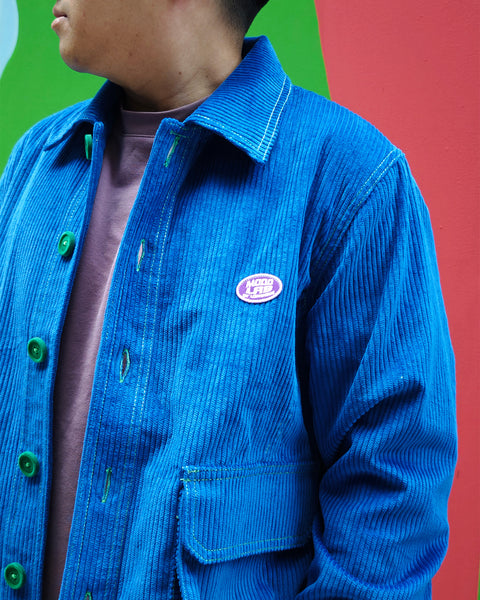 [MADE TO ORDER] BLUE CORDUROY