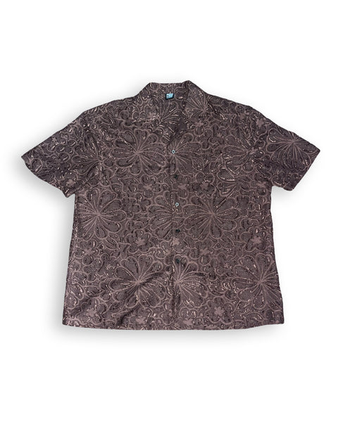 Red Floral Shirt - Front